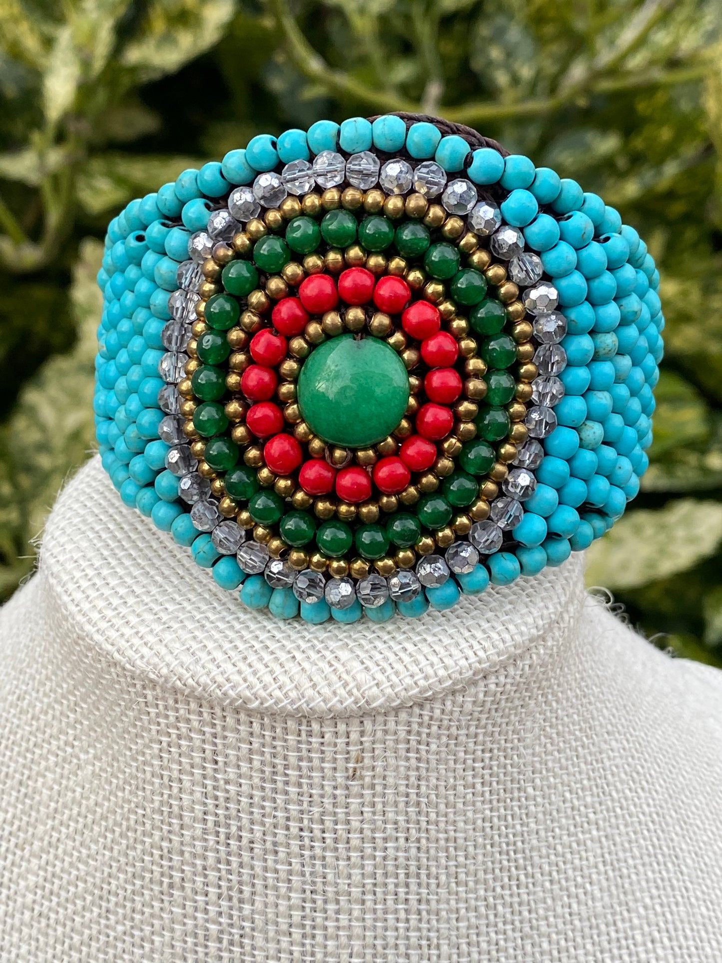 Artisan turquoise cuff