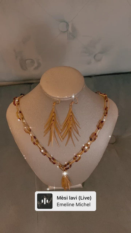 Night out gold plated fun set